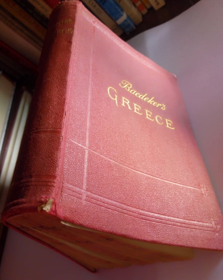 Greece εκδόσεις Baedeker’s Λονδίνο 1905 τρίτη έκδοση γλώσσα αγγλικά