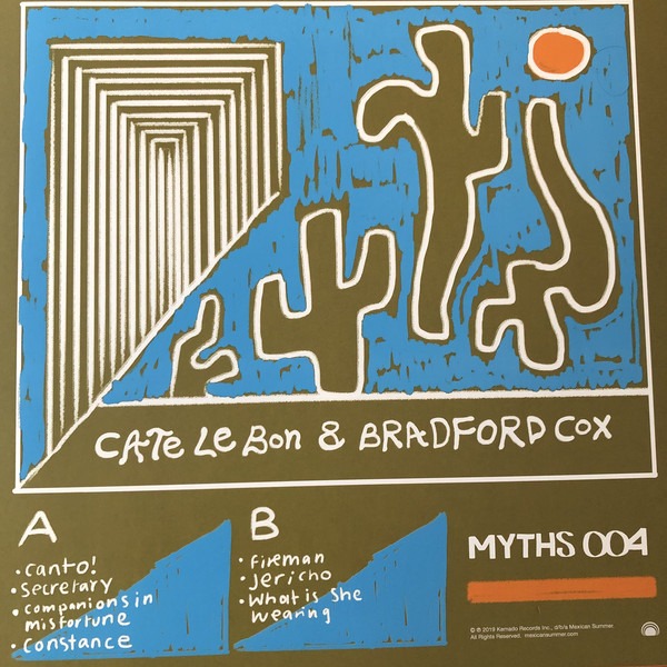 Cate Le Bon, Bradford Cox – Myths 004 ‎(LP)
