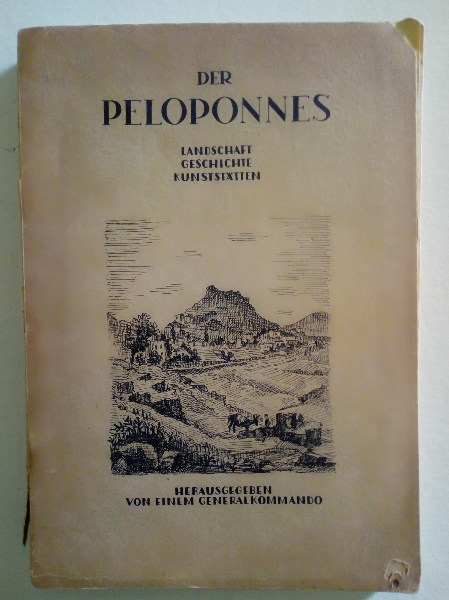 Der Peloponnes Athen 1944